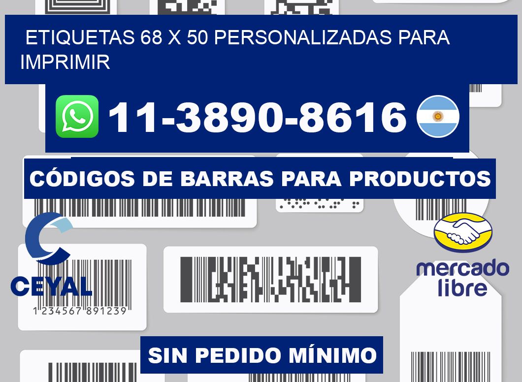 etiquetas 68 x 50 personalizadas para imprimir