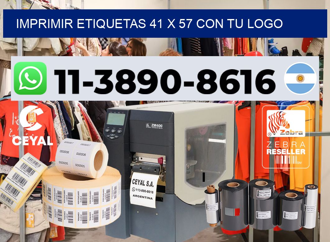 imprimir etiquetas 41 x 57 con tu logo