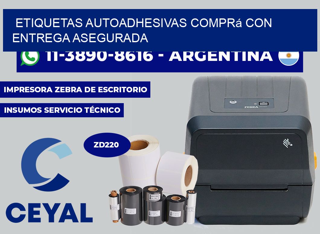 ETIQUETAS AUTOADHESIVAS Comprá con entrega asegurada