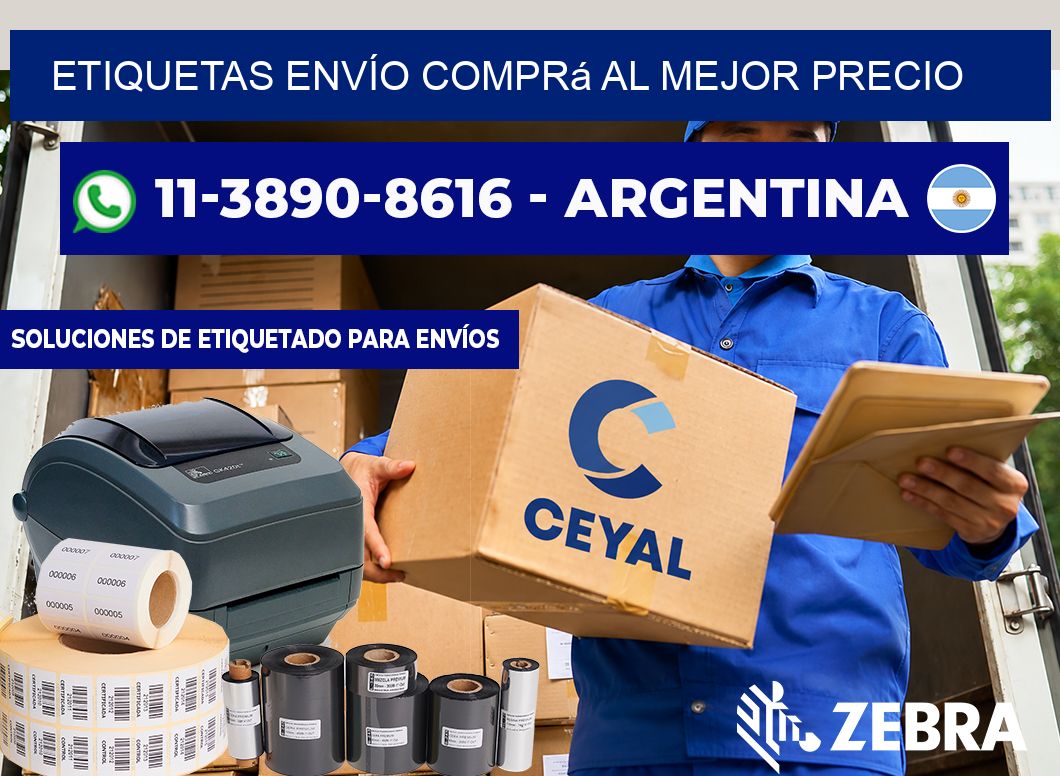 ETIQUETAS ENVÍO Comprá al mejor precio