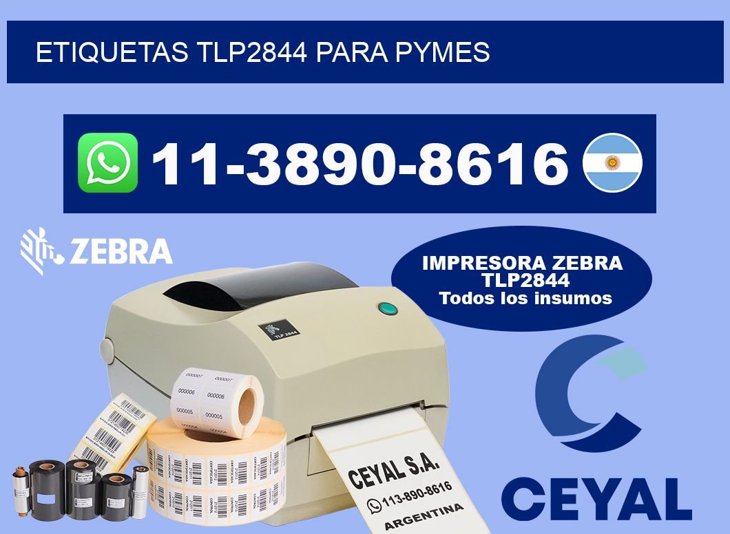 ETIQUETAS TLP2844 PARA PYMES