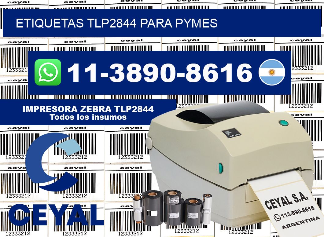 ETIQUETAS TLP2844 PARA PYMES