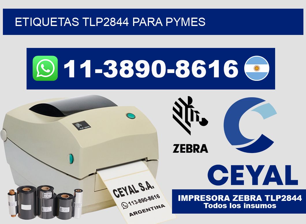 ETIQUETAS TLP2844 PARA PYMES