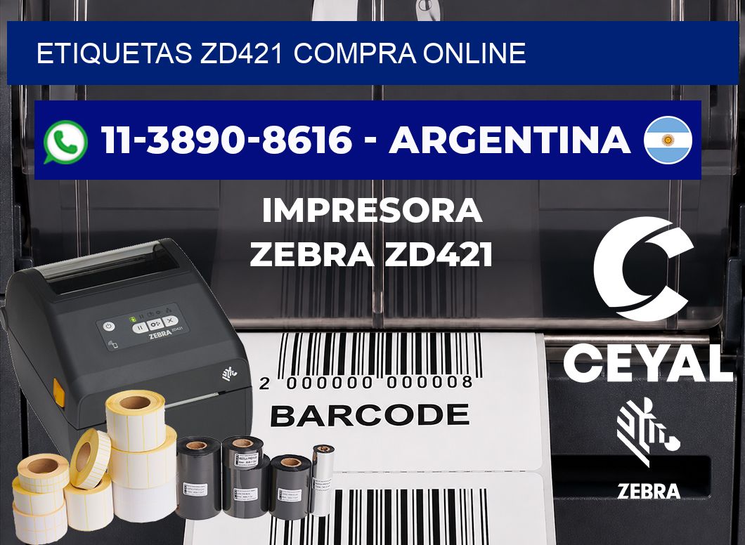 ETIQUETAS ZD421 compra online