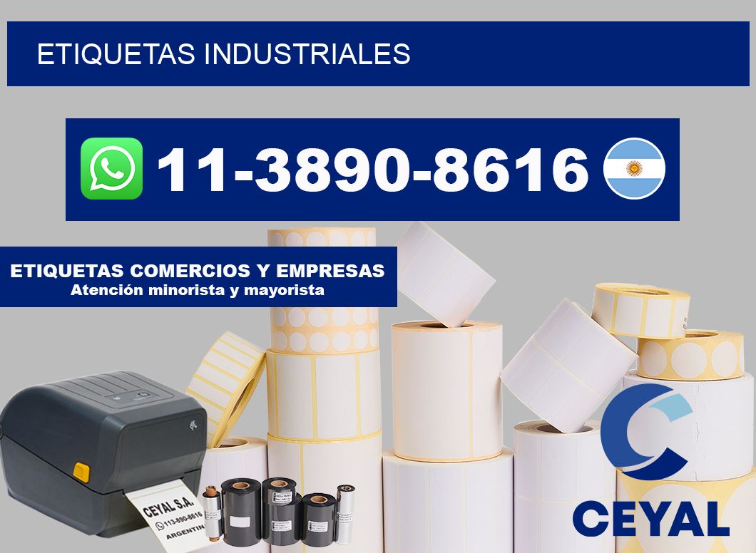 ETIQUETAS industriales
