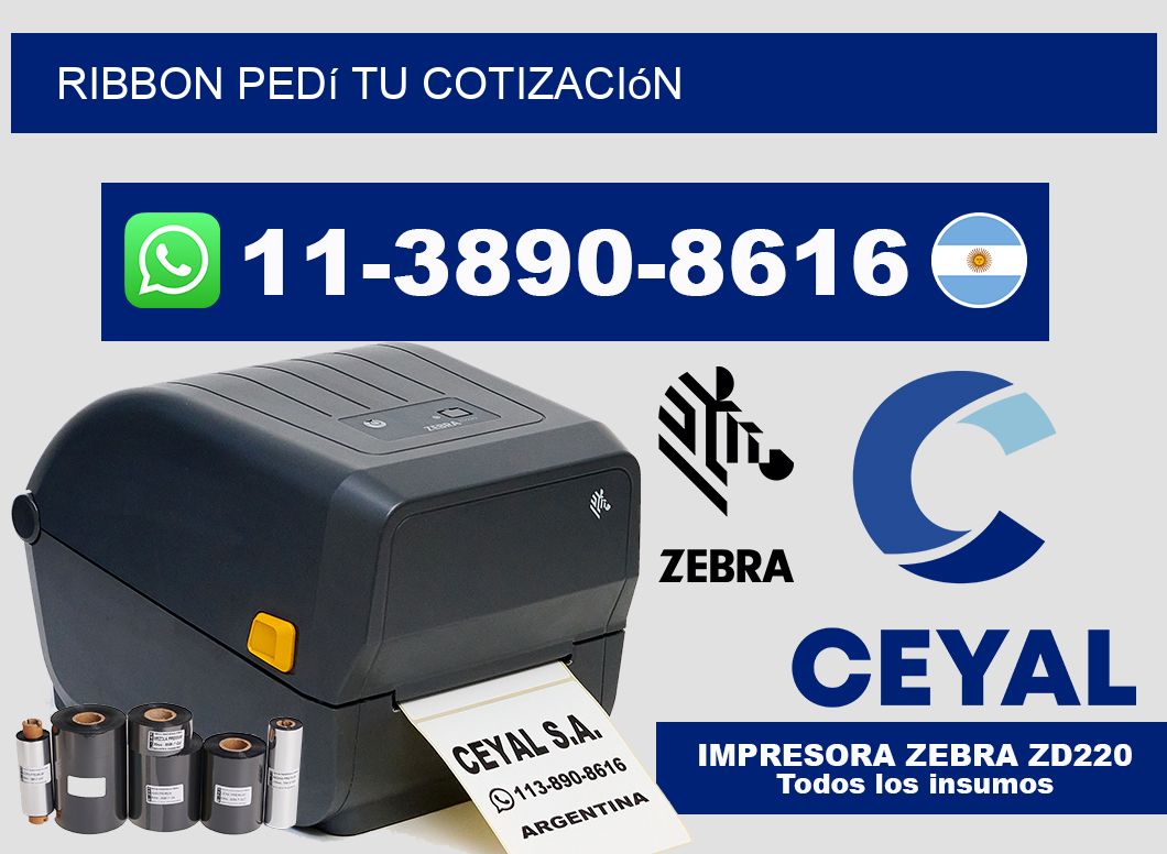 ribbon Pedí tu cotización