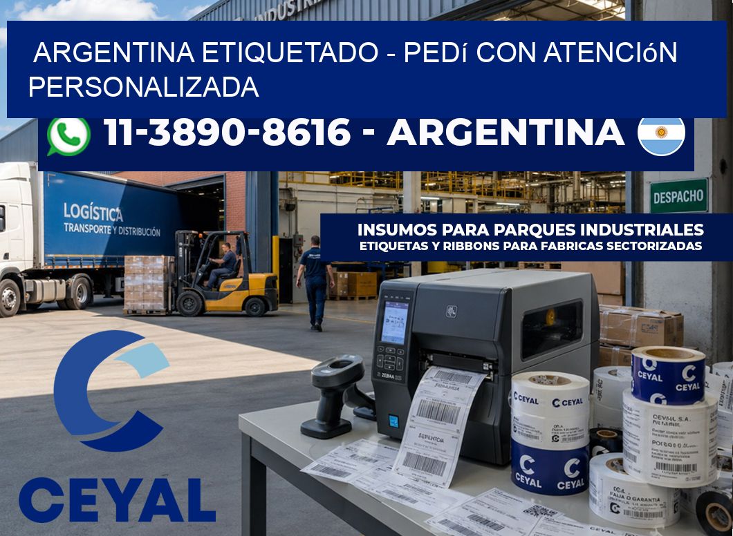 ARGENTINA ETIQUETADO – Pedí con atención personalizada