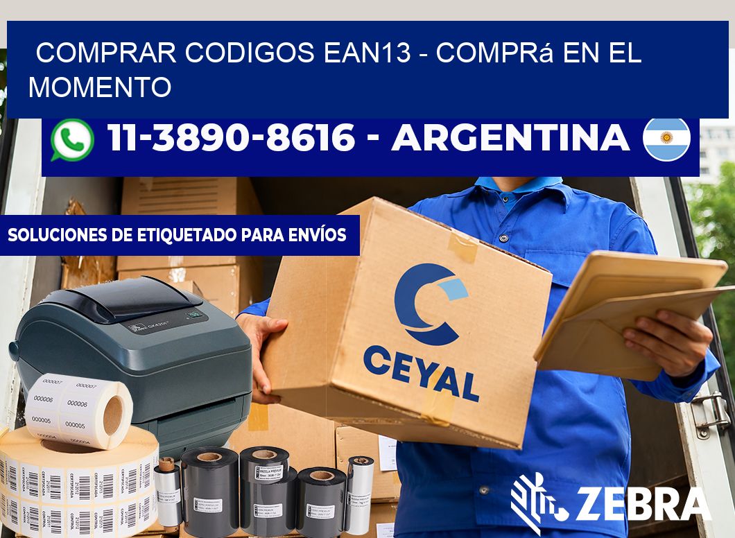 COMPRAR CODIGOS EAN13 - Comprá en el momento
