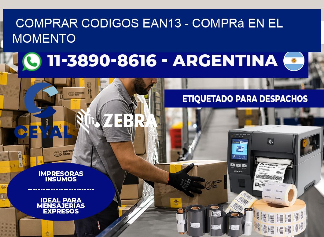 COMPRAR CODIGOS EAN13 - Comprá en el momento