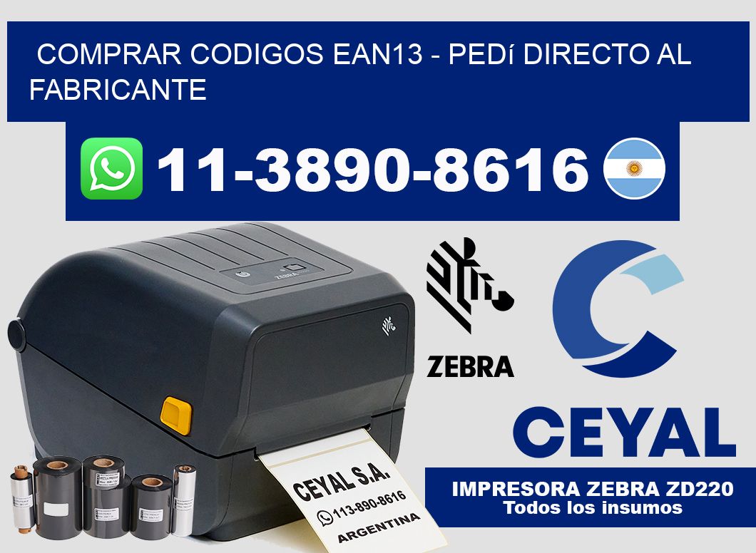 COMPRAR CODIGOS EAN13 – Pedí directo al fabricante
