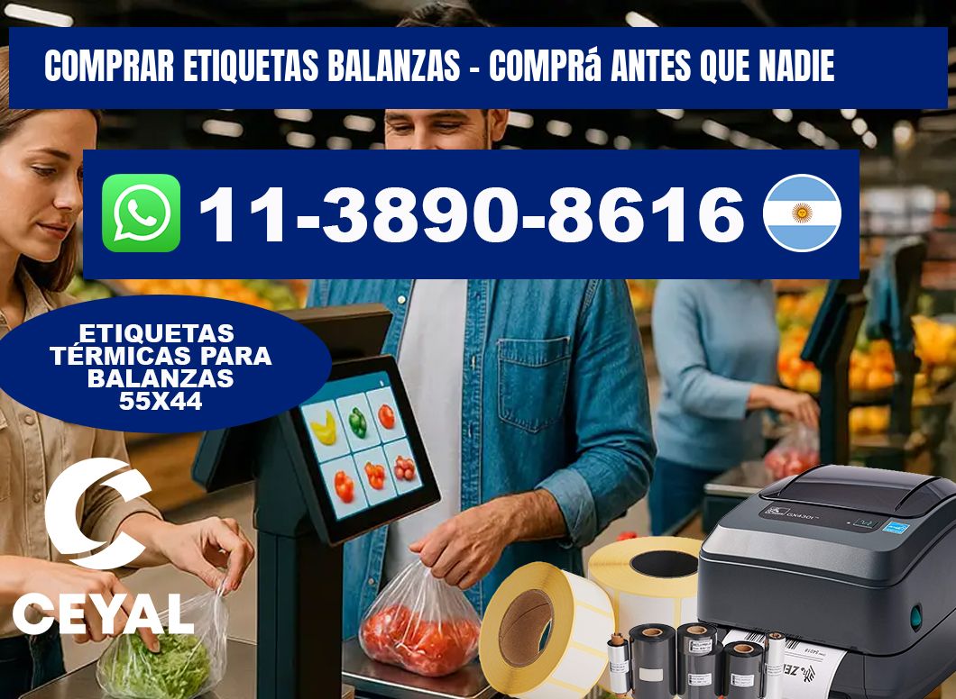 COMPRAR ETIQUETAS BALANZAS - Comprá antes que nadie