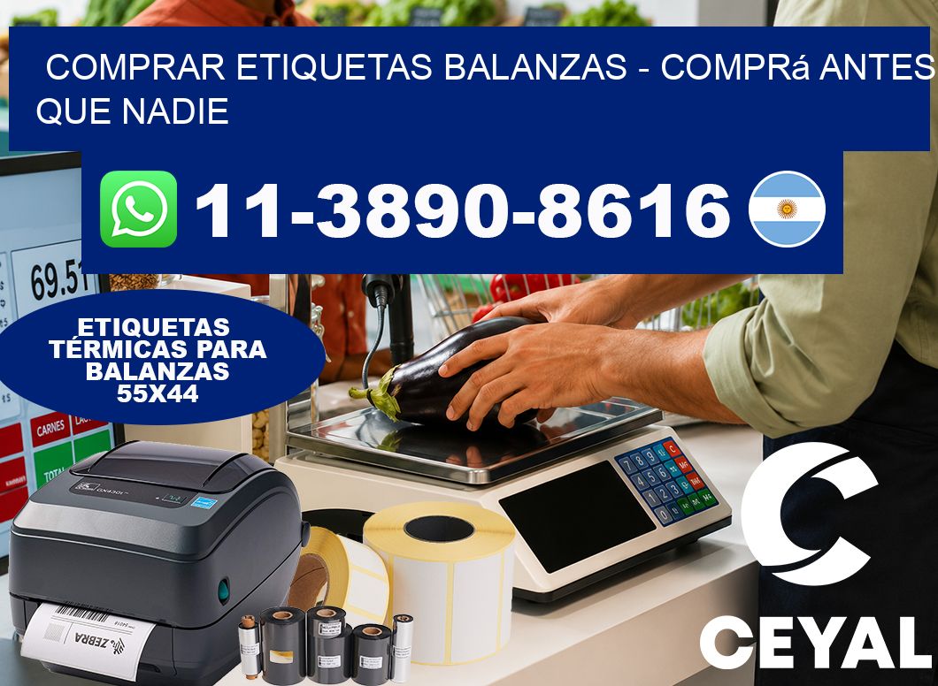 COMPRAR ETIQUETAS BALANZAS – Comprá antes que nadie