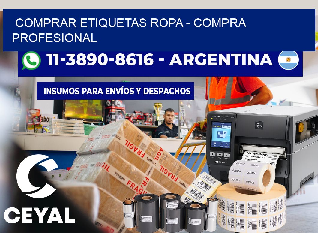 COMPRAR ETIQUETAS ROPA – Compra profesional