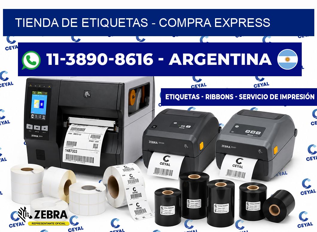 TIENDA DE ETIQUETAS - Compra express