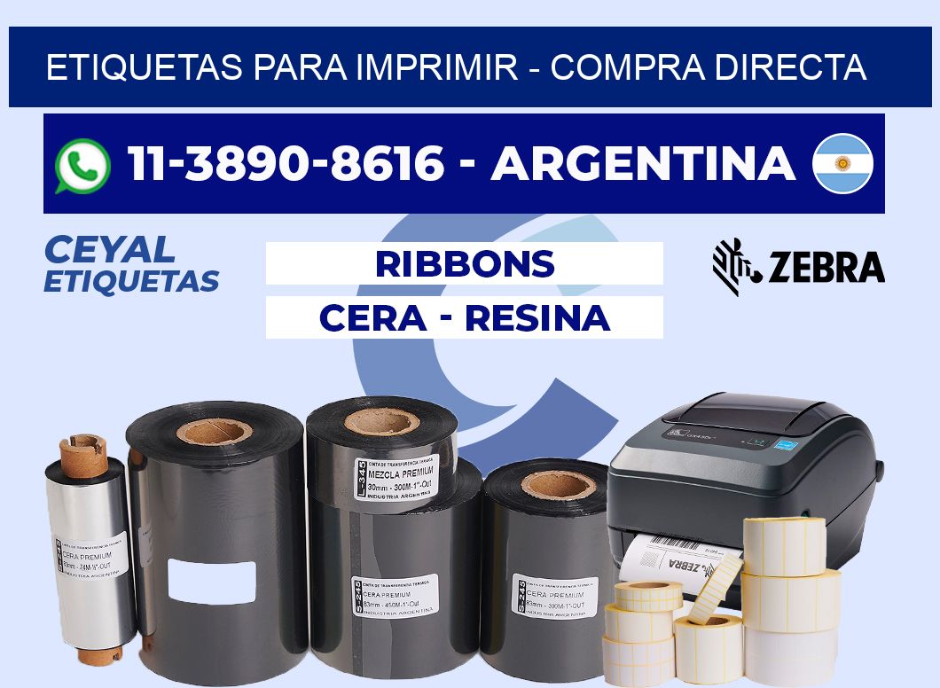 ETIQUETAS PARA IMPRIMIR - Compra directa