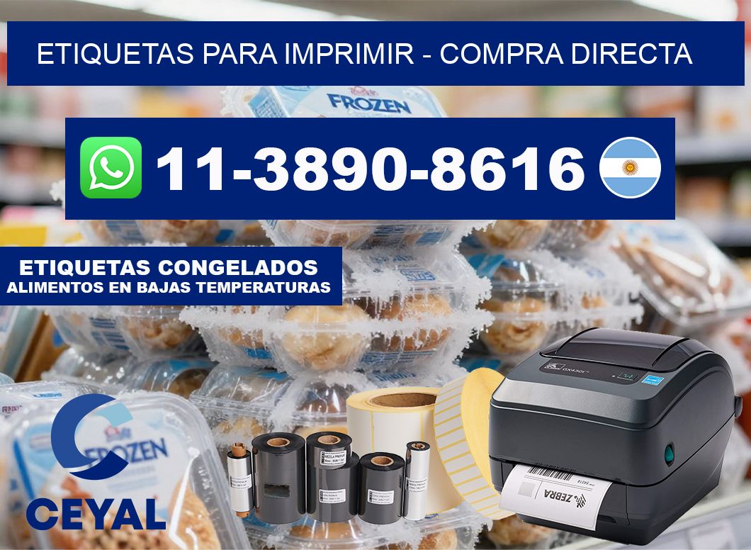 ETIQUETAS PARA IMPRIMIR – Compra directa