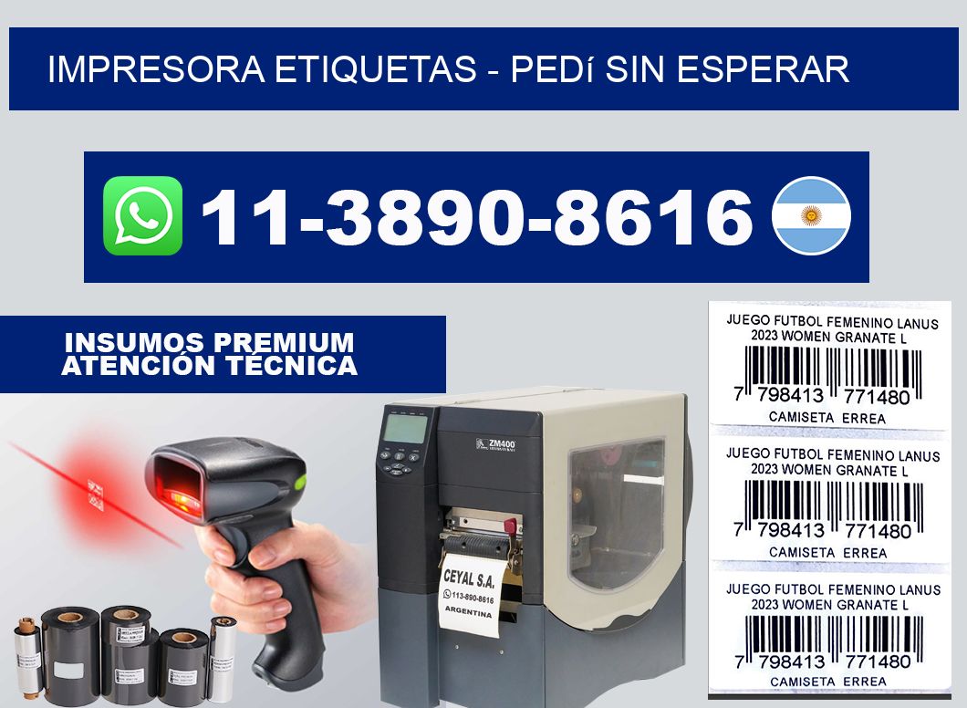 IMPRESORA ETIQUETAS - Pedí sin esperar