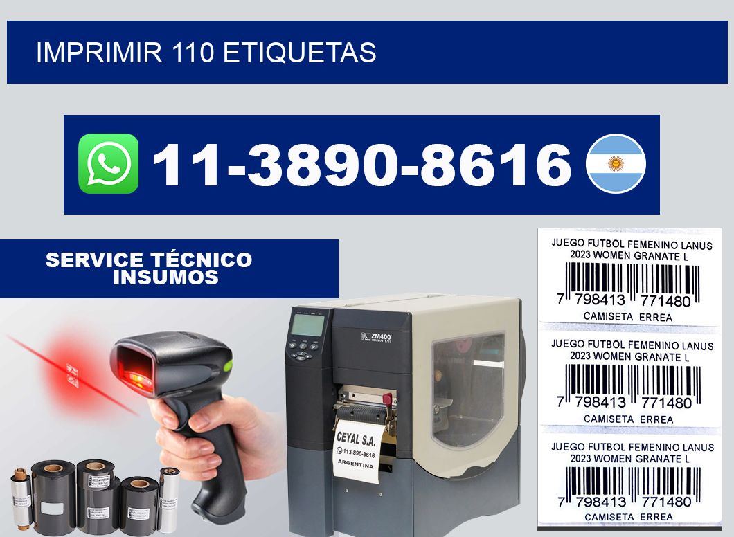 IMPRIMIR 110 ETIQUETAS