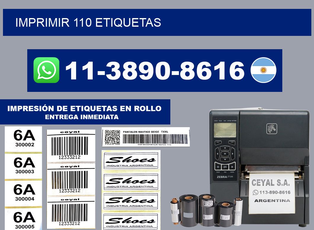 IMPRIMIR 110 ETIQUETAS