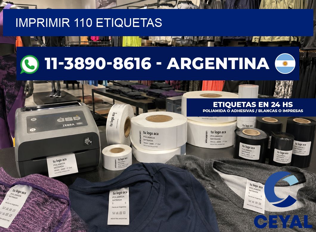 IMPRIMIR 110 ETIQUETAS