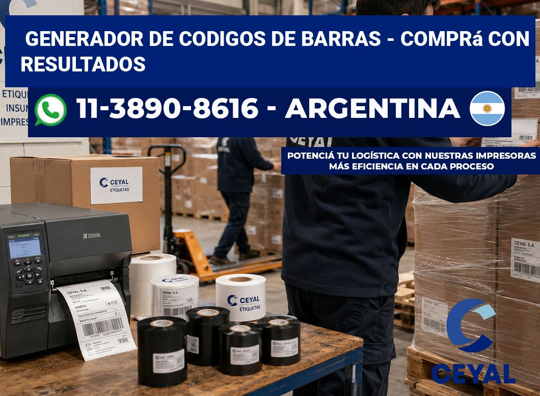 generador de codigos de barras - Comprá con resultados