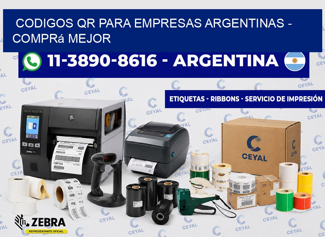 CODIGOS QR PARA EMPRESAS ARGENTINAS - Comprá mejor
