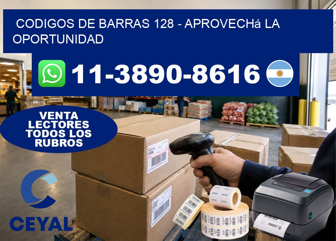 codigos de barras 128 - Aprovechá la oportunidad
