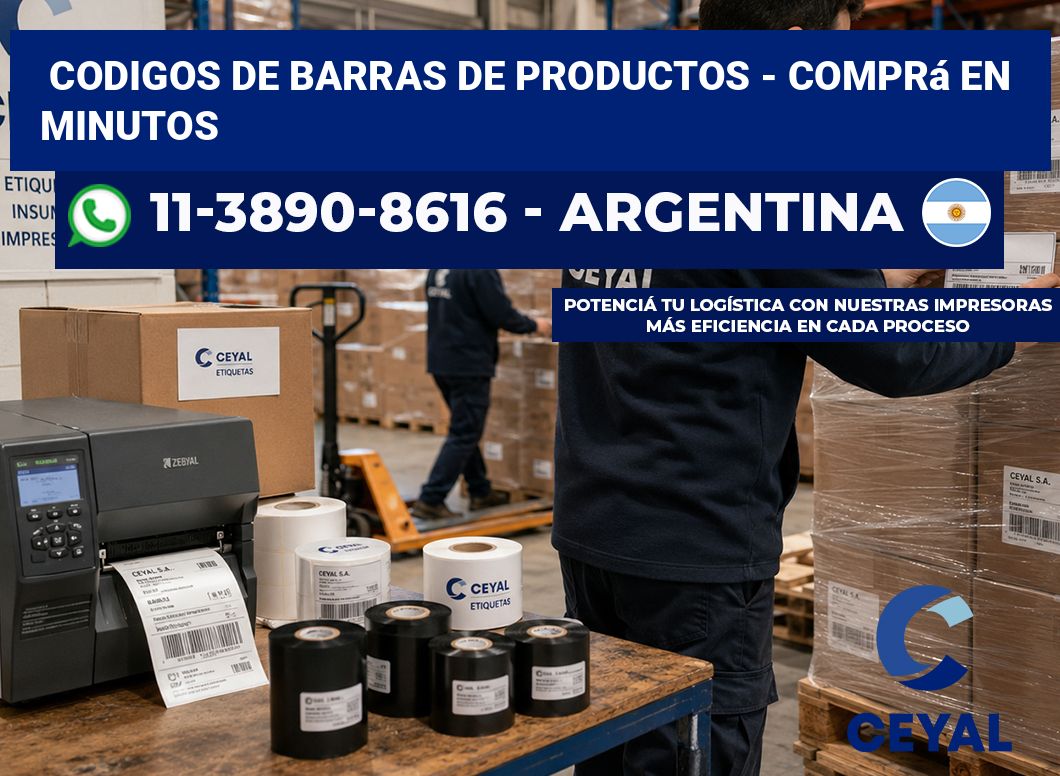 codigos de barras de productos - Comprá en minutos