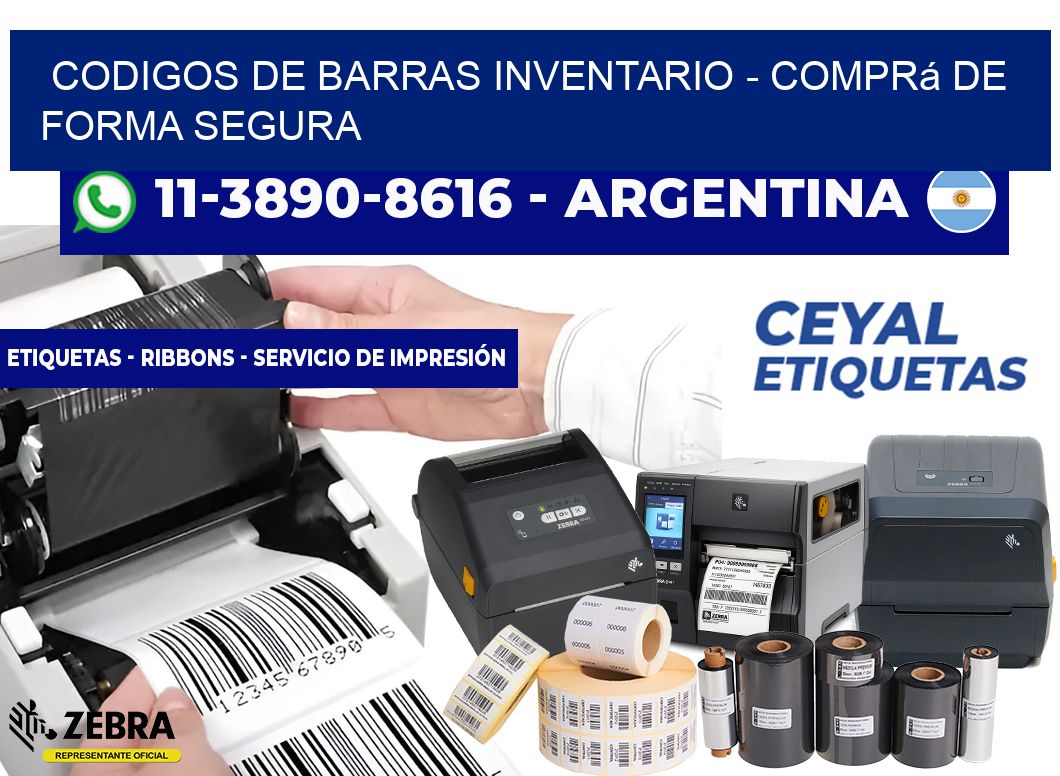 codigos de barras inventario - Comprá de forma segura