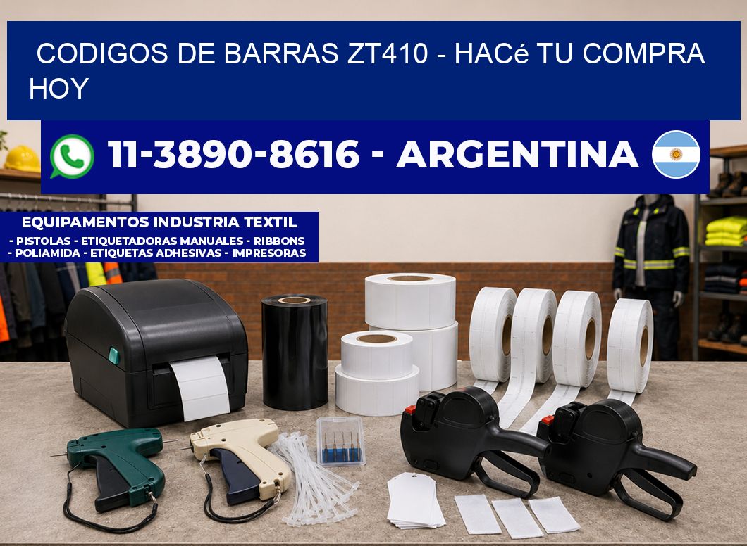 codigos de barras zt410 - Hacé tu compra hoy