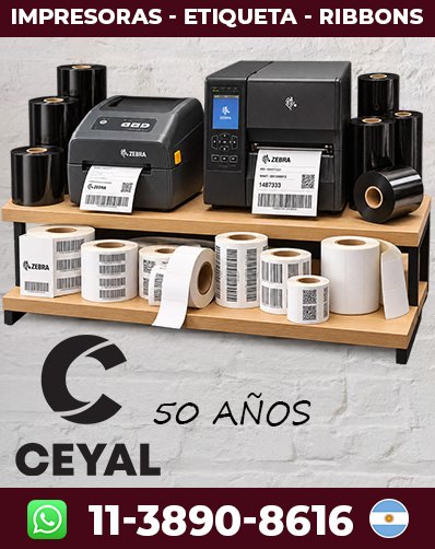 ETIQUETAS TERMICAS EN ROLLO CON RIBBON – Armá tu próxima compra