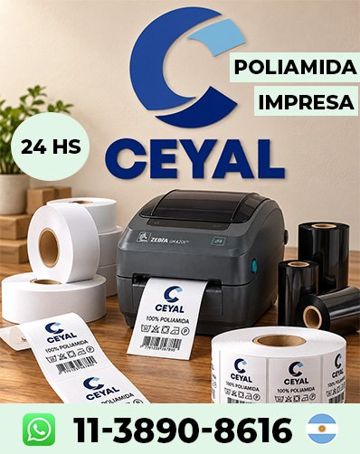 Etiquetas para Packaging de Marcas de Ropa argentina