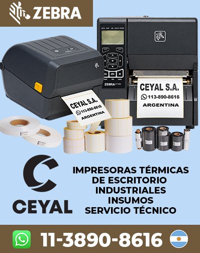Impresora De Códigos De Barras Para Comercios Y Empresas Arg