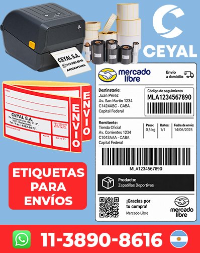Impresora Zebra ZD220 ZD421 ZD420 ZD230 Con Etiquetas Y Ribbon – Neuquén argentina