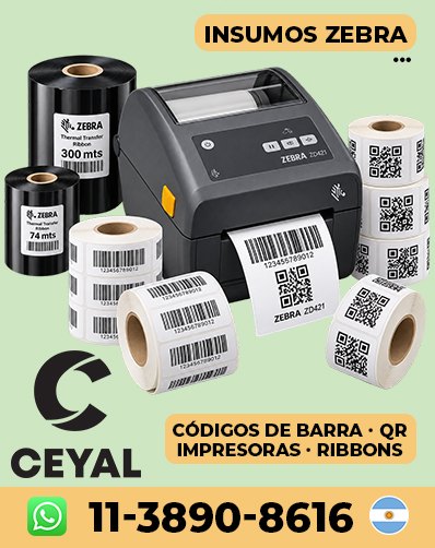 RIBBON RESINA DE IMPRESION - Prepará tus insumos