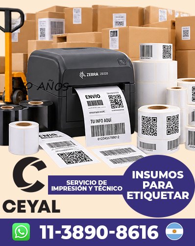 VENTA DE ROLLOS PARA IMPRESORAS CODIGOS DE BARRAS - Organizá tu compra