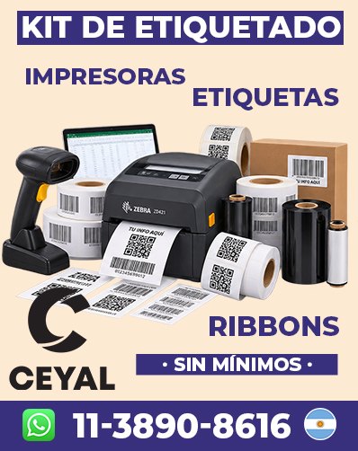 VENTA DE ROLLOS PARA IMPRESORAS CODIGOS DE BARRAS - Organizá tu compra