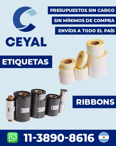 etiquetas  ribbon cera - Comprá al instante